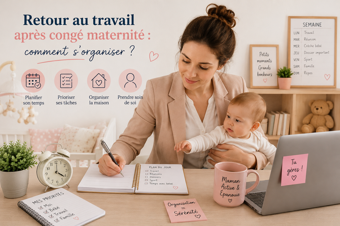 Retour au travail après congé maternité : comment s'organiser ?