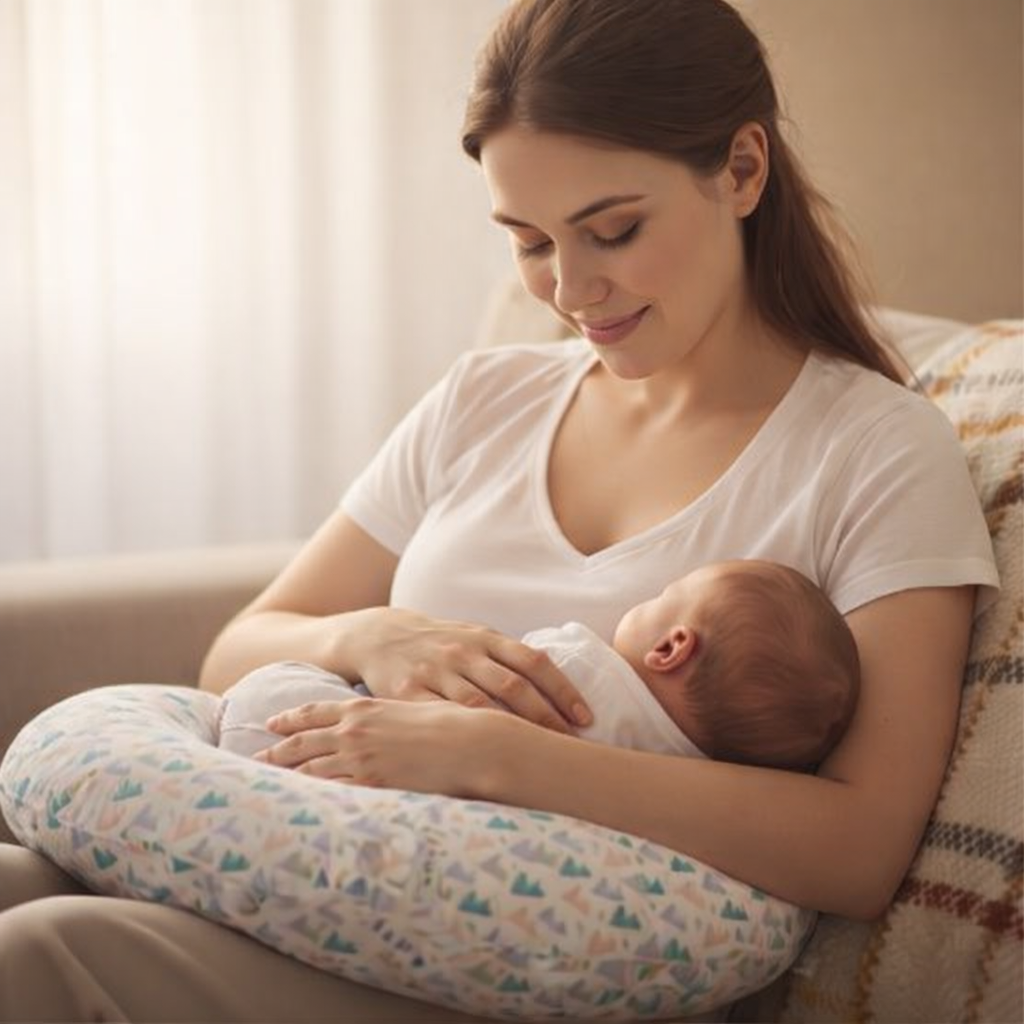Coussin d'allaitement : comment soulager le dos maman ?