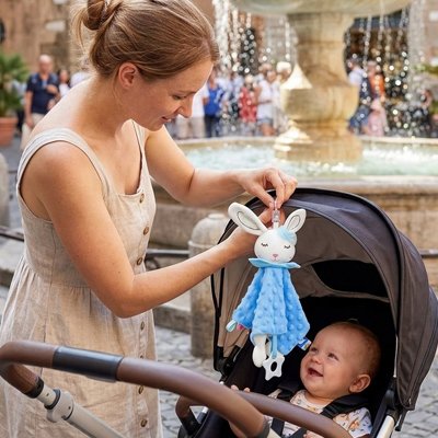 Doudou bébé : comment bien le choisir et l'introduire ?