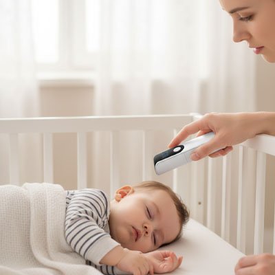 Thermomètre bébé : frontal, digital ou de bain — lequel choisir ?