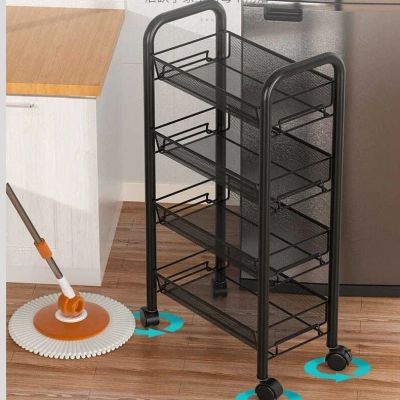 Étagère de rangement mobile pour cuisine