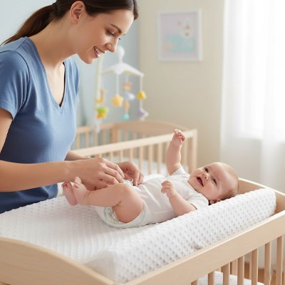 Housse matelas à langer 