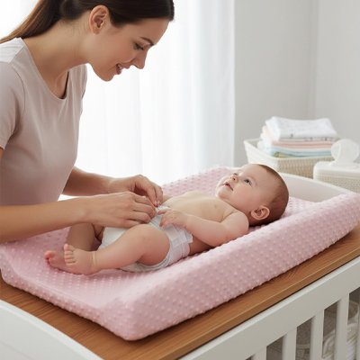 Housse matelas à langer 