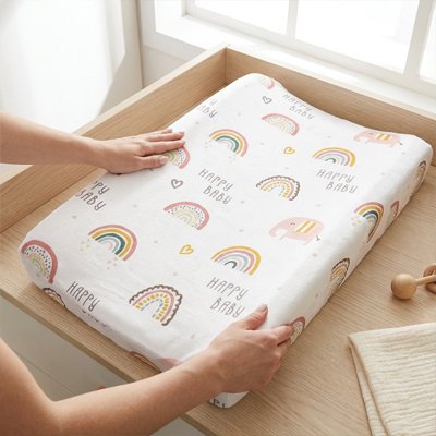 Housse matelas à langer 