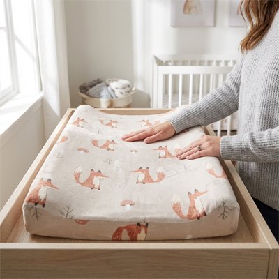 Housse matelas à langer 