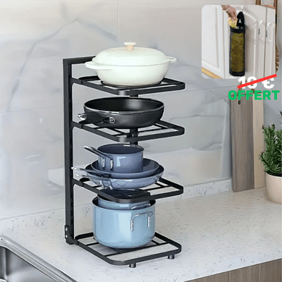 Rangement cuisine efficace | PanStorage™ - Cuisine De Sousou